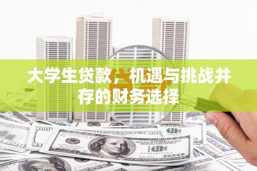 复兴大学生贷款，机遇与挑战并存的财务选择