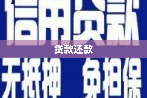 灵武贷款还款