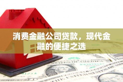 浉河消费金融公司贷款，现代金融的便捷之选