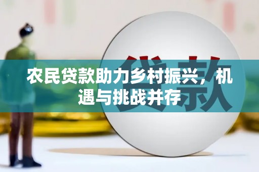 岳塘农民贷款助力乡村振兴，机遇与挑战并存