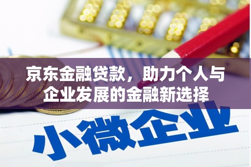 顺河京东金融贷款，助力个人与企业发展的金融新选择