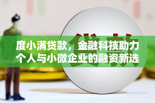 新河度小满贷款，金融科技助力个人与小微企业的融资新选择