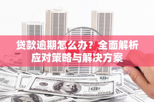 清镇贷款逾期怎么办？全面解析应对策略与解决方案