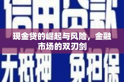 临邑现金贷的崛起与风险，金融市场的双刃剑