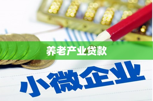 新津养老产业贷款