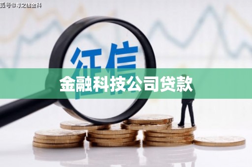 徐州金融科技公司贷款