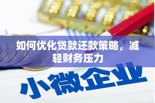 施秉如何优化贷款还款策略，减轻财务压力