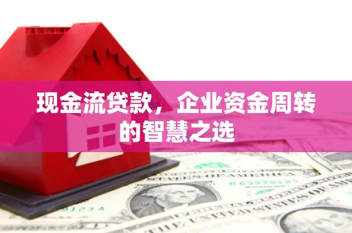 金坛现金流贷款，企业资金周转的智慧之选