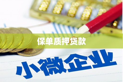 褒忠保单质押贷款
